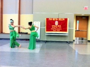 Vine Dancers from Nanjing Normal University musical program sponsored by PBD.
